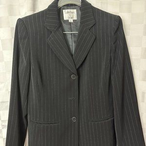 Women's Pinstripe Pantsuit - 6